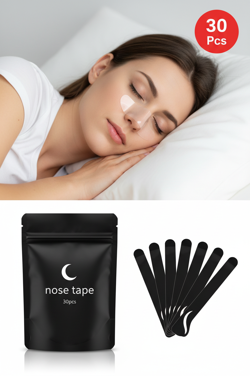 HushTape athletic nose tape nasal strips 30 pack