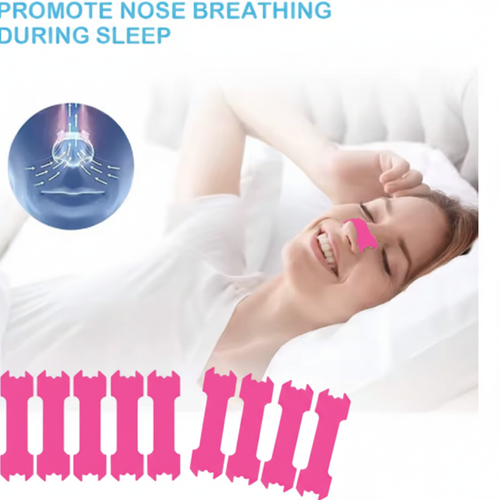 HushTape silicone nose clips for nasal breathing during sleep